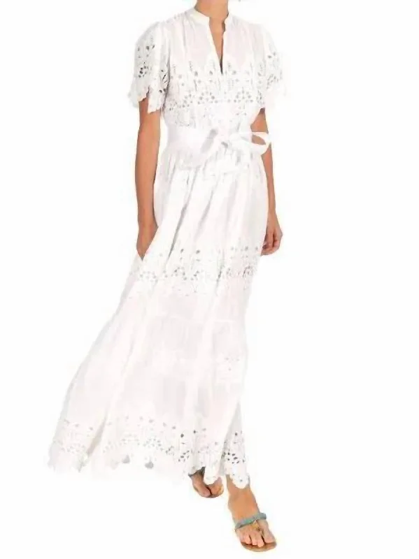 Magnifico Dress In White