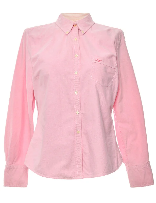 Pink Tommy Hilfiger Shirt - L