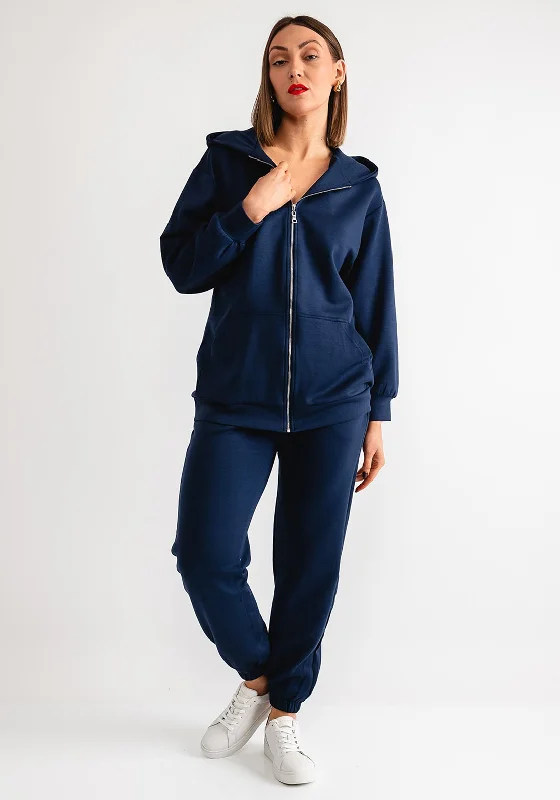 Serafina Collection Hoodie and Jogger Co Ord, Navy