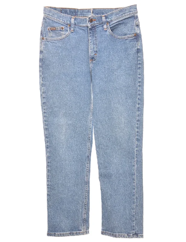 Medium Wash Tapered Lee Jeans - W30 L28