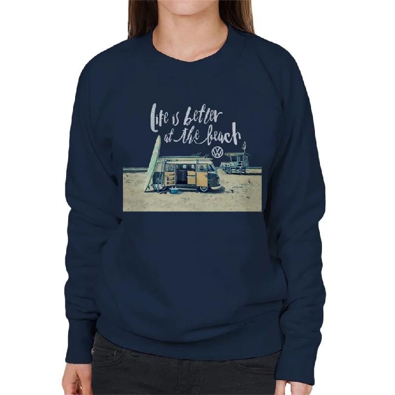 Volkswagen Beach Camper Women's Sweatshirt