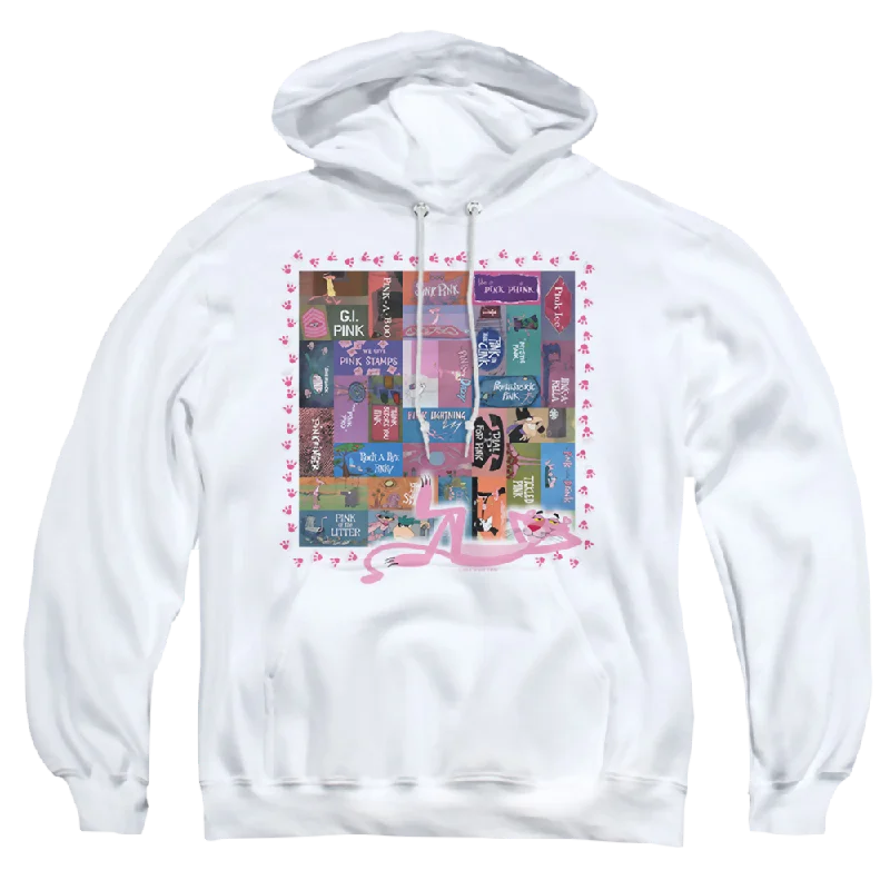 Pink Panther Vintage Titles Pullover Hoodie