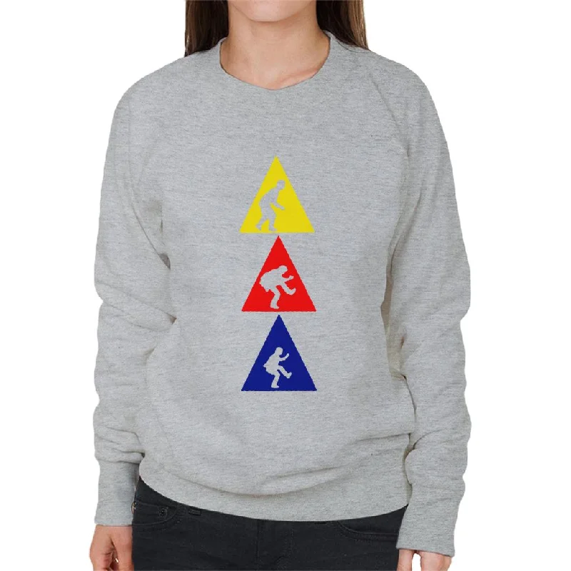 The Police Triangle Silhouettes Women's Sweatshirt