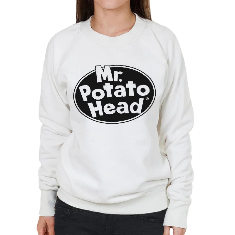 Mr Potato Head Classic Black Logo Women's Sweatshirt