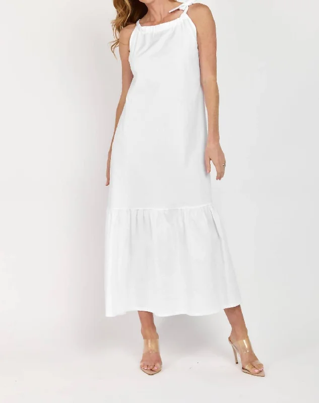 Samantha Dress In White