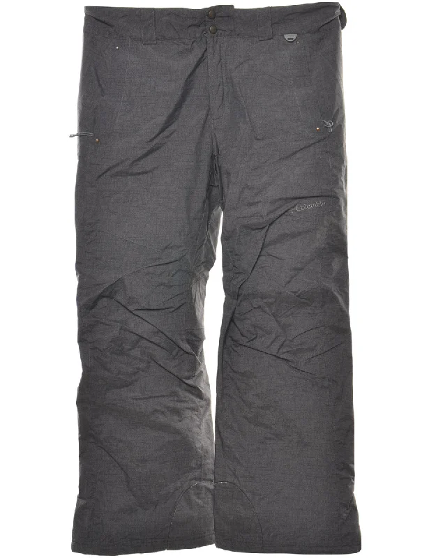 Columbia Black Ski Trousers - W37