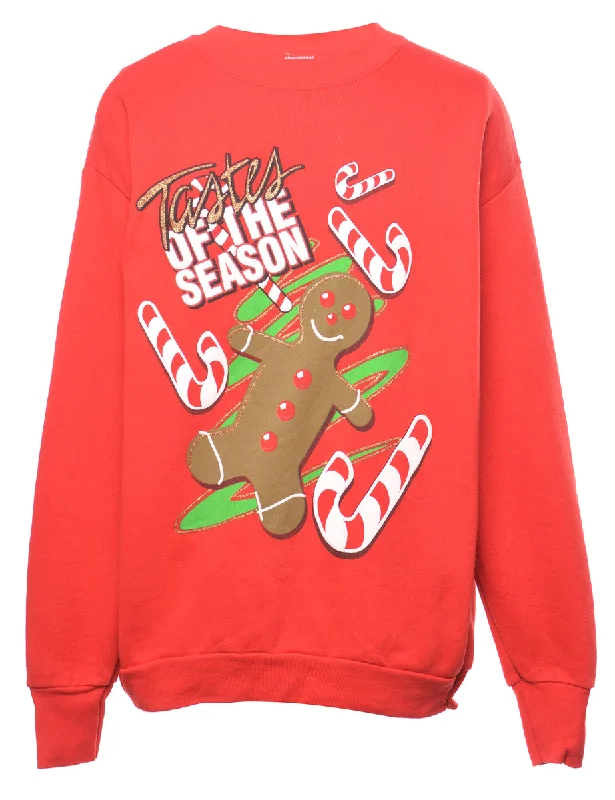 Festive Season Christmas Sweatshirt - L