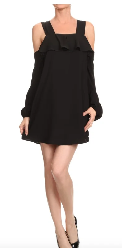 VAVA MARENA DRESS IN BLACK