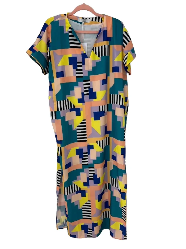 Shep Caftan Dress In Palmar