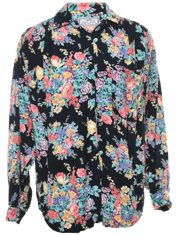 Floral Blouse - S