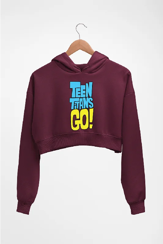 Teen Titans Go! Crop HOODIE FOR WOMEN