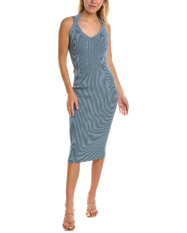 SIMKHAI Miriam Midi Dress