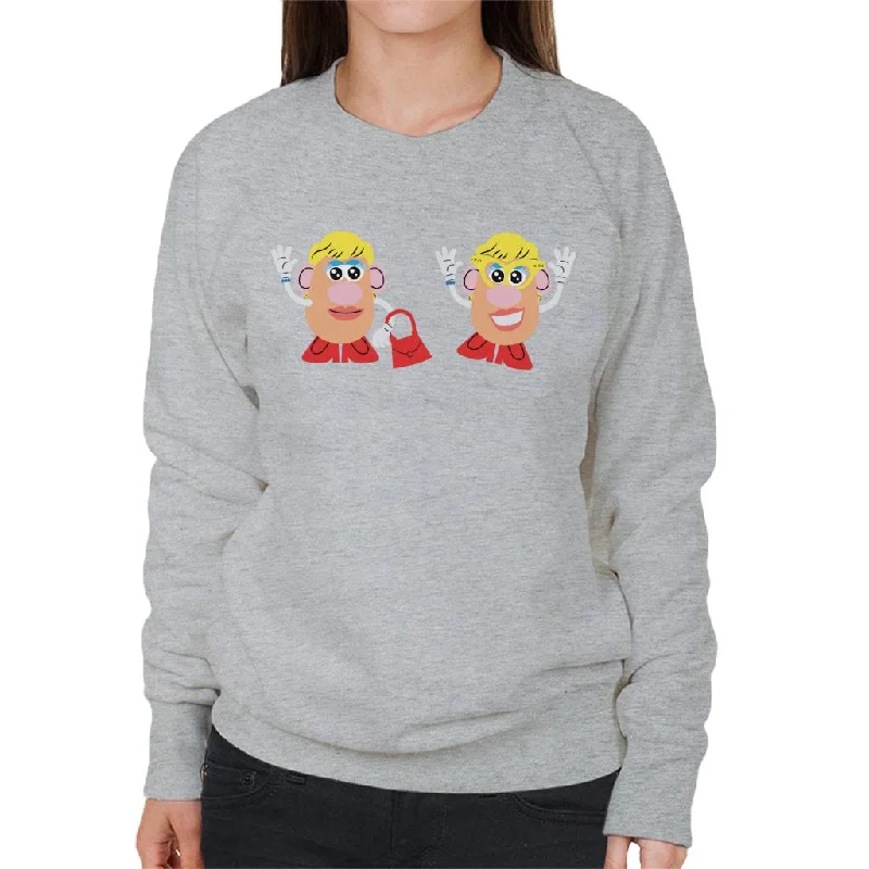 Mrs Potato Head Duo Wave Women's Sweatshirt