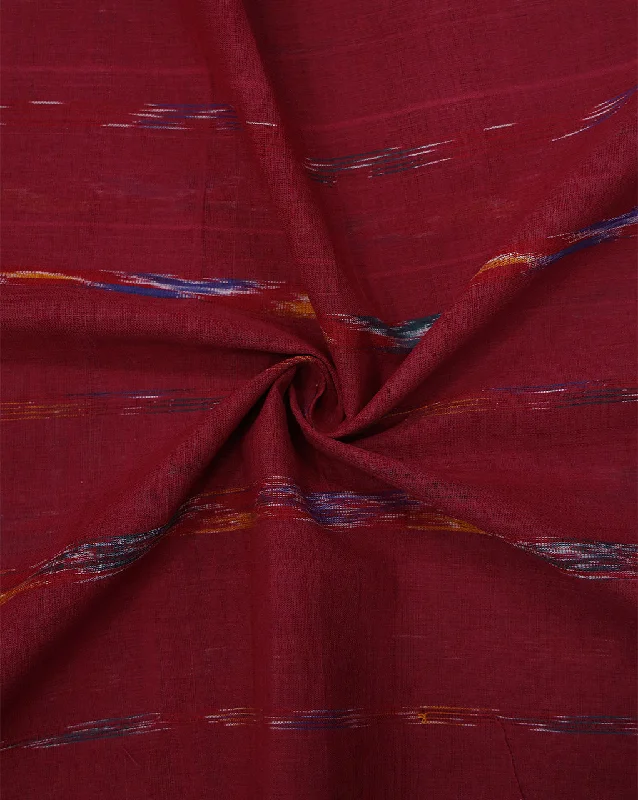 YARN DYED COTTON IKAT FABRIC