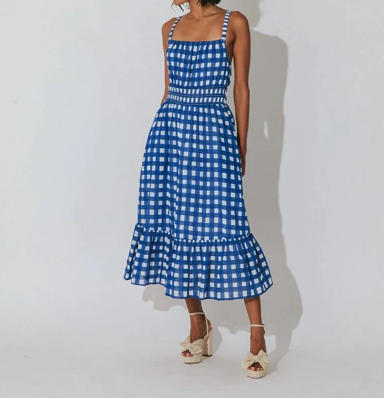 Patrice Midi Dress In Painterly