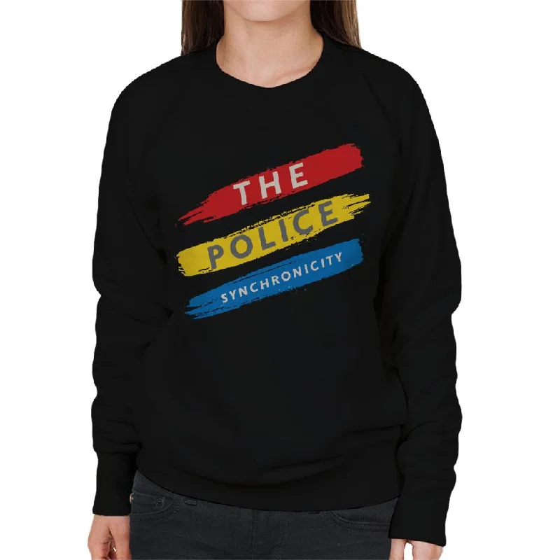 The Police Synchronicity 3 Stripes Women's Sweatshirt