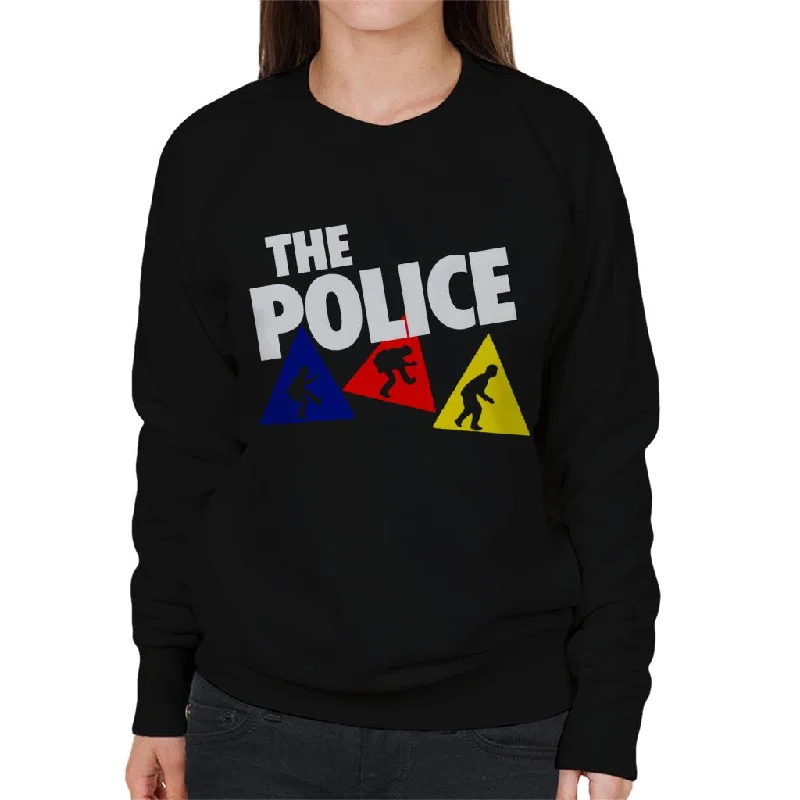 The Police Triangles With Logo Women's Sweatshirt