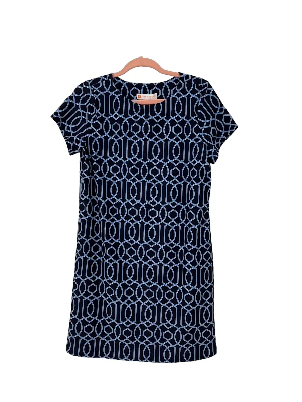 Ella Dress In Garden Gate Navy