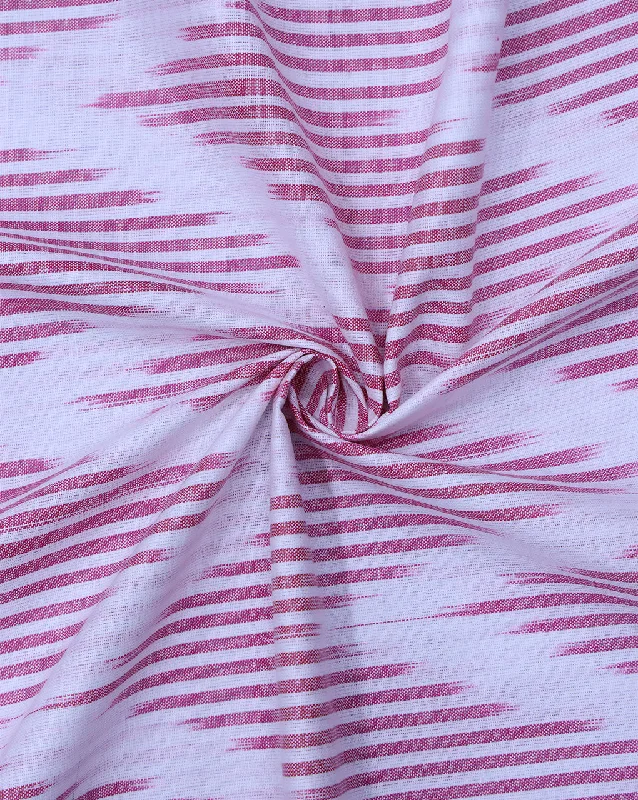 YARN DYED COTTON IKAT FABRIC