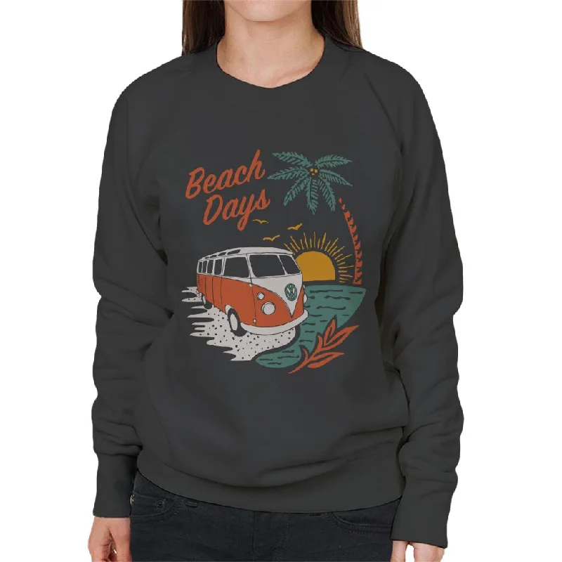 Volkswagen Beach Days T1 Camper Women's Sweatshirt