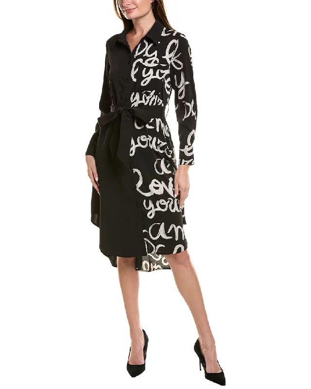 Gracia Half Printed Shirtdress