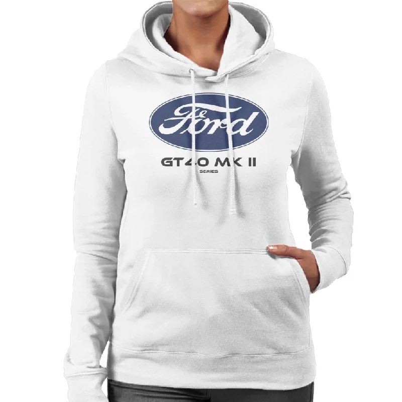 Ford GT40 Mk II Series Women's Hooded Sweatshirt