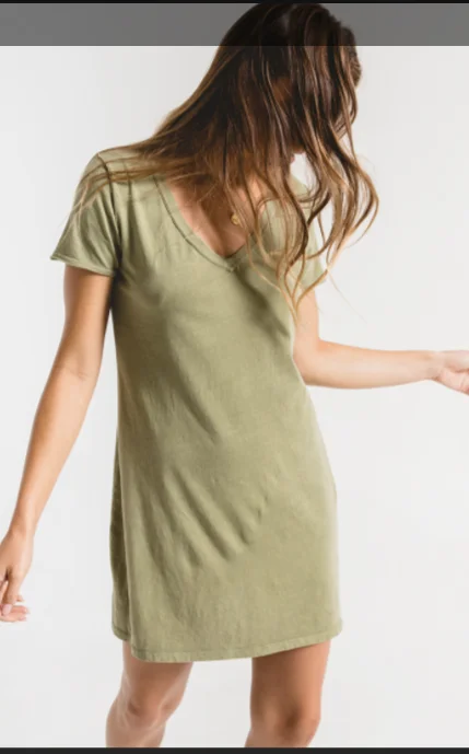 Z SUPPLY ORGANIC COTTON T-SHIRT DRESS