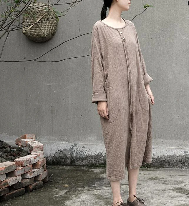 Long Sleeve Women Dresses Casual Loose Women Dresses SSM97215