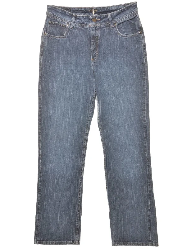 Tapered Lee Medium Wash Jeans - W30 L32