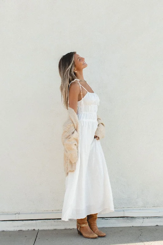 Harvest Linen Maxi Dress